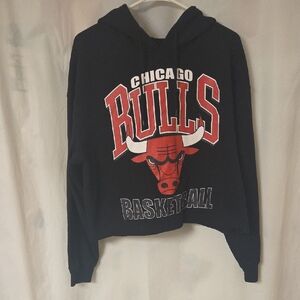 Hybrid & Company Black Chicago Bulls Hoodie